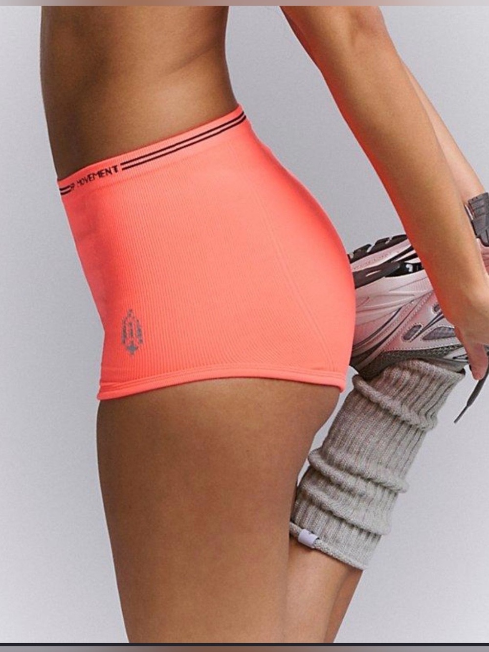 NWT Free People All Clear Logo Shorts XS